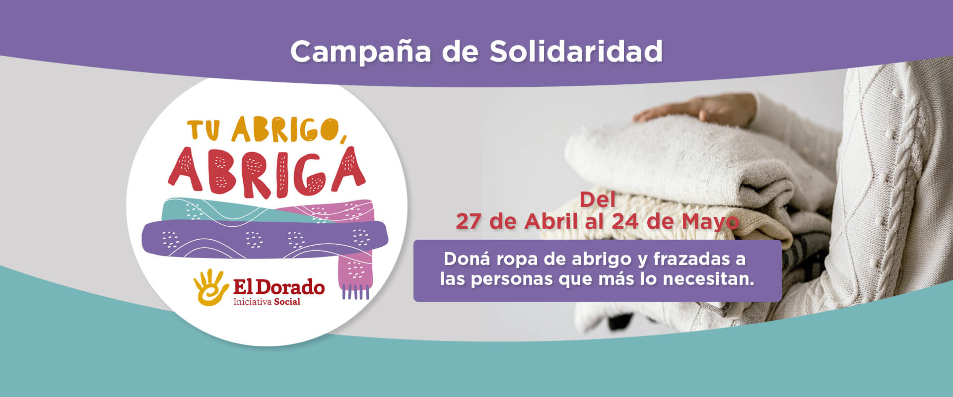 Campaña "Tu Abrigo, Abriga"